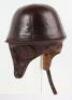 1920’s / 1930’s Motorists or Aviators Leather Crash Helmet - 3