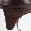 1920’s / 1930’s Motorists or Aviators Leather Crash Helmet - 4