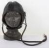 British Lewis Pattern Leather Flying Helmet with Gosport Tubes - 10