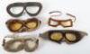 5x Pairs of Aviators Flying Goggles - 2