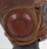 American Western Electric Company Leather Aviators Helmet - 6