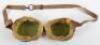 Unusual Pair of Early Aviators Goggles - 4