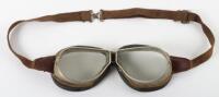 Pair of Early Aviators Goggles