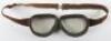 Pair of Early Aviators Goggles - 5