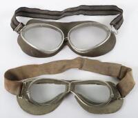 2x Pairs of Aviators Flying Goggles