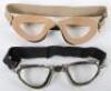 WW2 USAAF Skyway Flying Goggles - 4