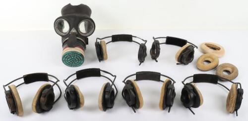 6x RAF Type C Headphones