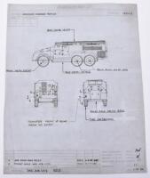 Original Dinky Toys Meccano Ltd General Assembly Drawing