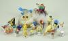 Collection of pin-cushion figures, 1920s/30s, - 2