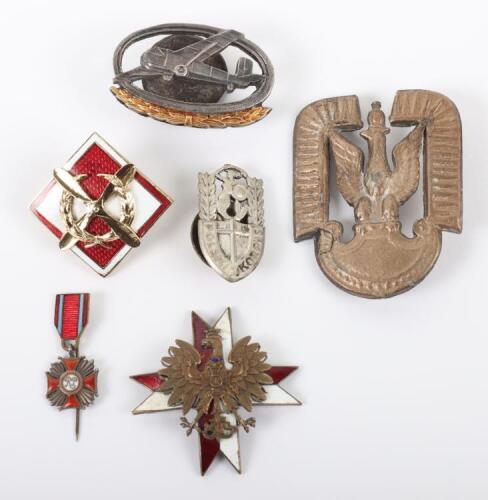 WW2 Polish Airforce Cap Badge