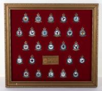 Limited Edition Royal Air Force Museum Battle of Britain Squadron Badge Collection