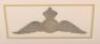 Framed Royal Flying Corps Embroidered Tapestry - 4