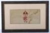 Framed Royal Flying Corps Embroidery