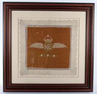 Royal Flying Corps Sweethearts Embroidered Handkerchief