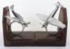 Pair of Bookends with Models of RAF Spitfire Aircraft - 4