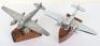 2x Desk Model of WW2 Twin Engine Aircraft - 6