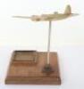 WW2 Desk Model of a Fighter Bomber in Attack Mode - 4