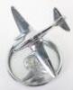 Desk Ashtray with Model of a WW2 Dive Fighter Bomber in Flight - 6