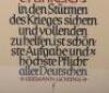 2x WW2 German Third Reich Printed Propaganda Messages - 6