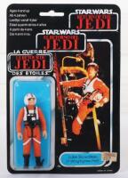 Palitoy General Mills Star Wars Tri Logo Return of The Jedi Luke Skywalker (X-Wing Fighter Pilot) Vintage Original Carded Figure