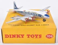 Dinky Toys 706 Vickers Viscount Air Liner “Air France”