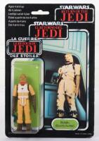 Palitoy General Mills Star Wars Tri Logo Return of The Jedi Bossk (Bounty Hunter) Vintage Original Carded Figure