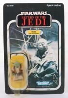 Kenner Star Wars Return of The Jedi Yoda The Jedi Master Vintage Original Carded Figure