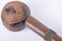 Rare Zulu Chiefs Knobkerrie Converted to Swordstick