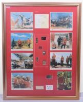 Framed Display of Battlefield Relics Recovered from Rorkes Drift