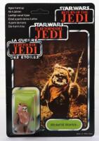 Palitoy General Mills Star Wars Tri Logo Return of The Jedi Wicket W.Warrick Vintage Original Carded Figure