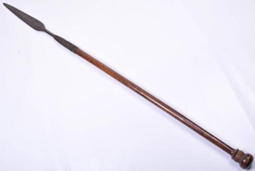 Rare Early Large Zulu Stabbing Spear “Iklwa”