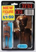 Palitoy General Mills Star Wars Tri Logo Return of The Jedi EV-9D9 Vintage Original Carded Figure