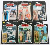 Six Palitoy figures Opened Star Wars The Empire Strikes Back