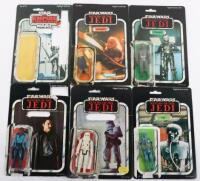 Five Opened Star Wars Return of the Jedi figures