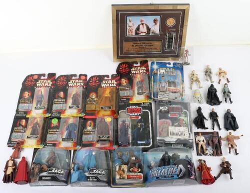 Quantity of Star Wars Carded Action Figures