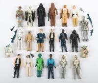 Twenty Loose Vintage Star Wars Figures