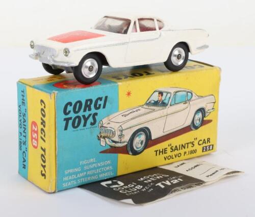 Corgi Toys 258 The “Saints” Volvo P.1800