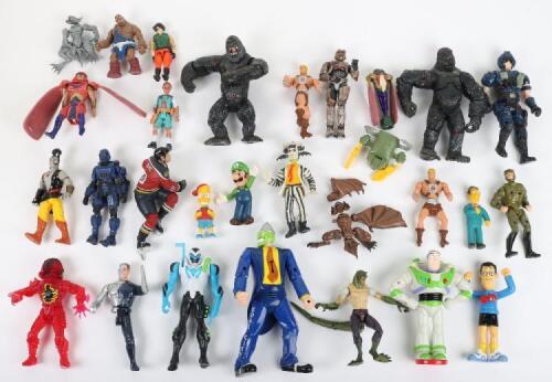 Large Quantity of mixed 1990s/2000s loose action figures