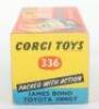 Corgi Toys James Bond 336 James Bond Toyota 2000GT from the film ‘You Only Live Twice’ - 6