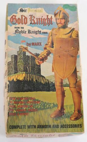 Louis Marx Toys Gt.Britain 2081 Sir Percival Gold Knight