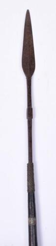 Interesting Early Zulu / Tribal Throwing Spear