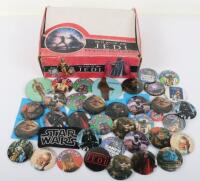 Collection of Vintage Star Wars button badges