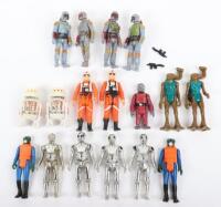 Seventeen Loose Vintage Star Wars 2nd wave Figures