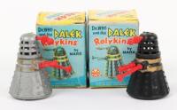 Two Boxed Marx Toys Dr.Who and the Dalek Rolykins