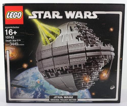 A Rare Lego Star Wars Original Trilogy Edition Death Star II