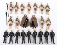 Loose Vintage Star Wars Return Of The Jedi 1st Wave Luke Skywalker Jedi Knight Outfit & Princess Leia Boushh disguise Figures