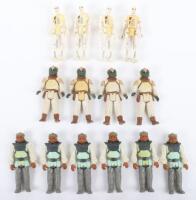 Loose Vintage Star Wars Return Of The Jedi Figures,8D8, Klaatu sliff guard and Nikto