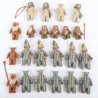 Twenty Two Loose Vintage Star Wars Return Of The Jedi Second/Third Wave Figures