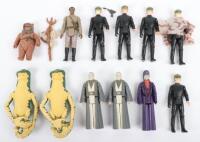 Twelve Loose Vintage Star Wars Power Of The Force Figures