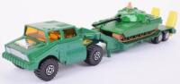 Matchbox Battlekings K106 Tank Transporter, Pre-Production Colour Trail model